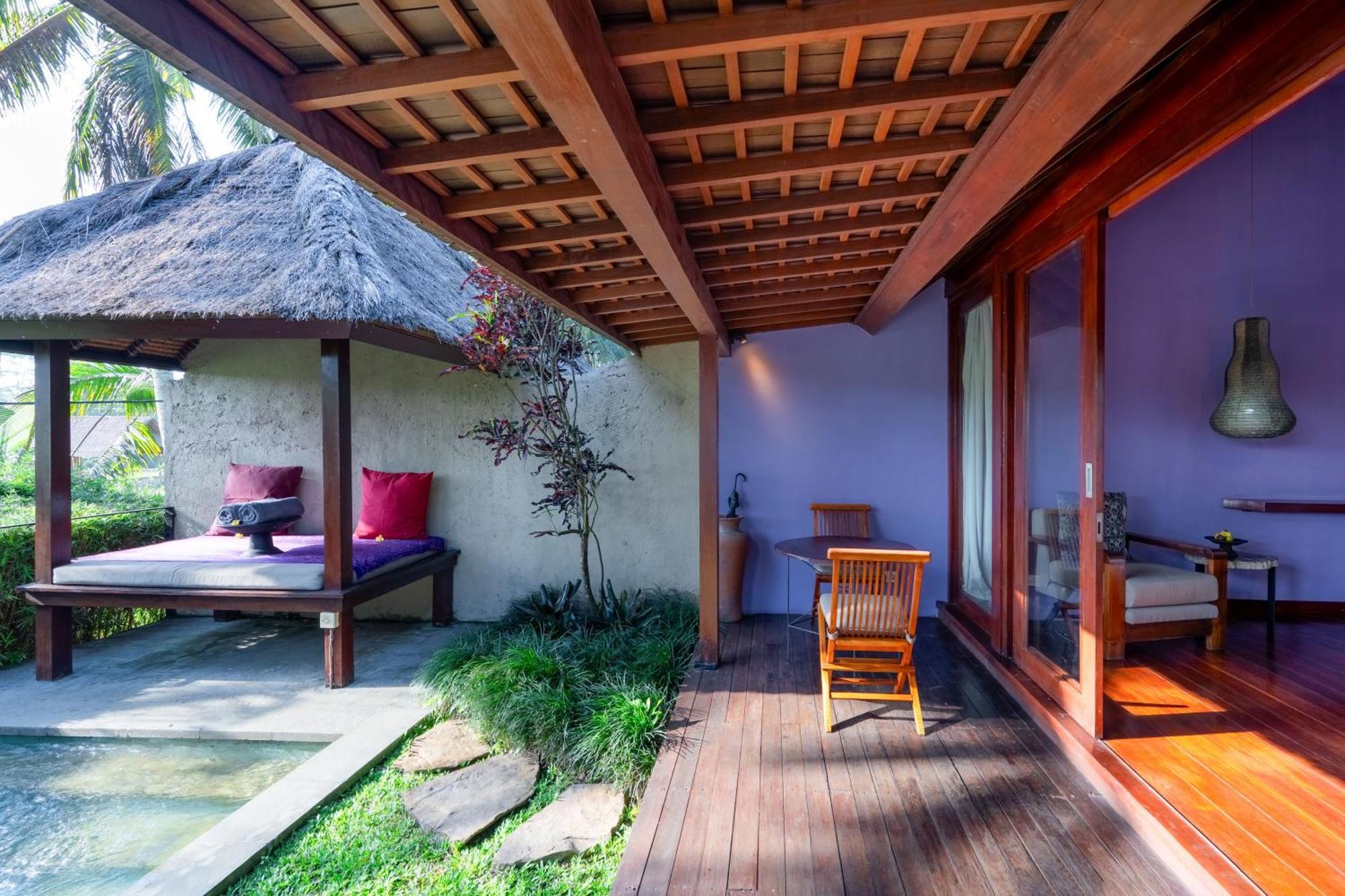 One-Bedroom Rice Field View Villa Floating One Time Minibar
